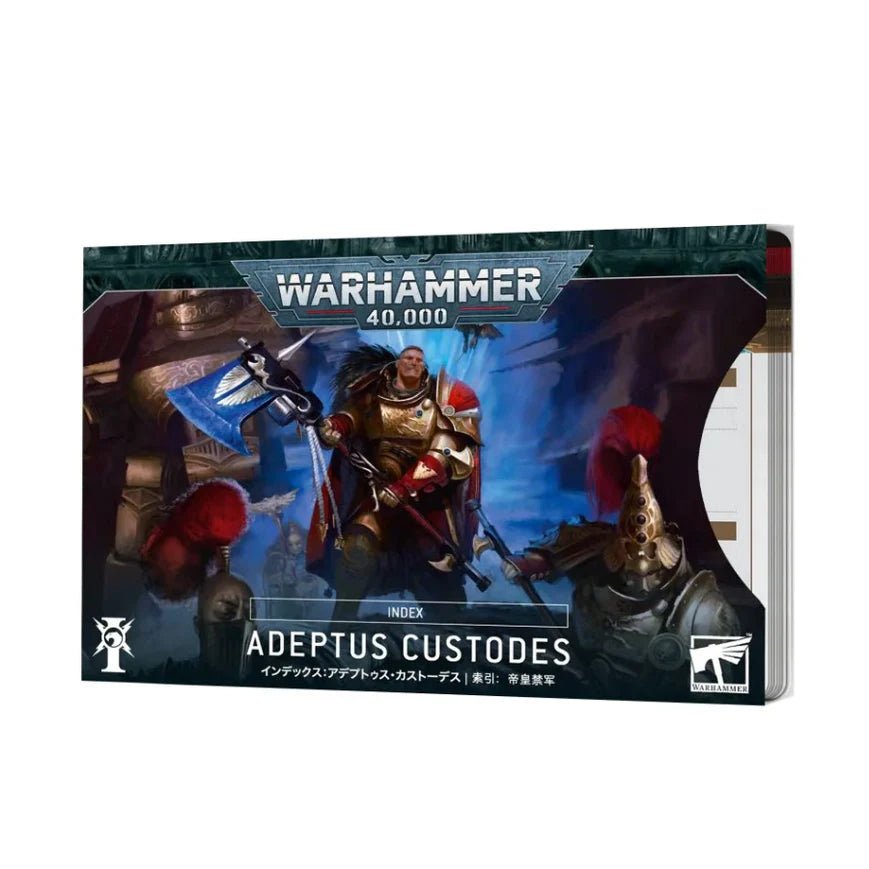 Index Cards Adeptus Custodes | Games WorkShop - Con T de Tlacuache - Games Workshop