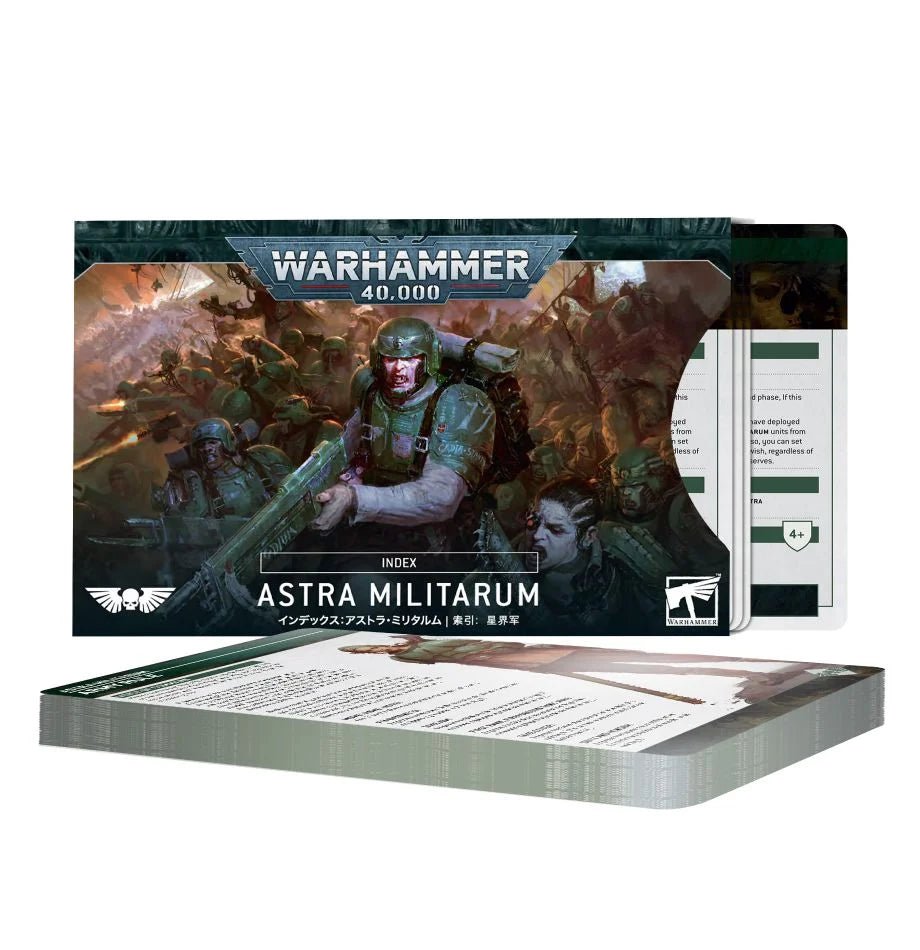 Index Cards Astra Militarum | Games WorkShop - Con T de Tlacuache - Games Workshop