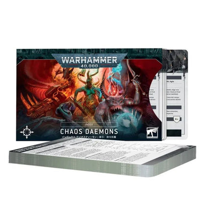 Index Cards Chaos Daemons | Games Workshop - Con T de Tlacuache - Games Workshop