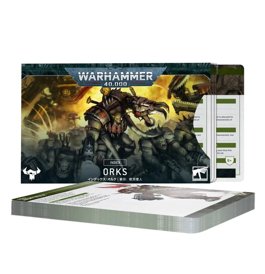 Index Cards Orks | Games WorkShop - Con T de Tlacuache - Games Workshop