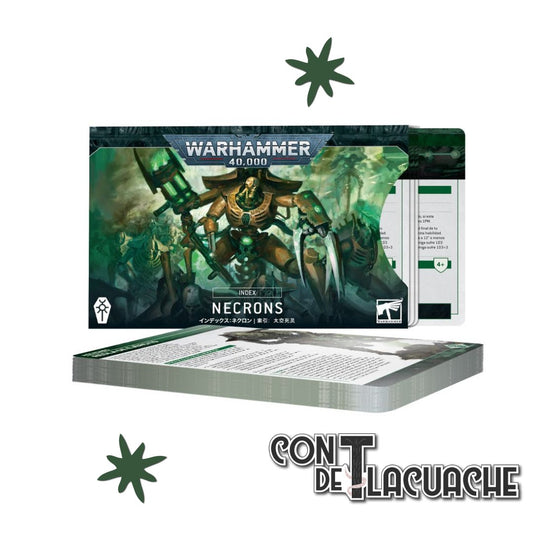 Index Necrons Español | Games Workshop - Con T de Tlacuache - Games Workshop