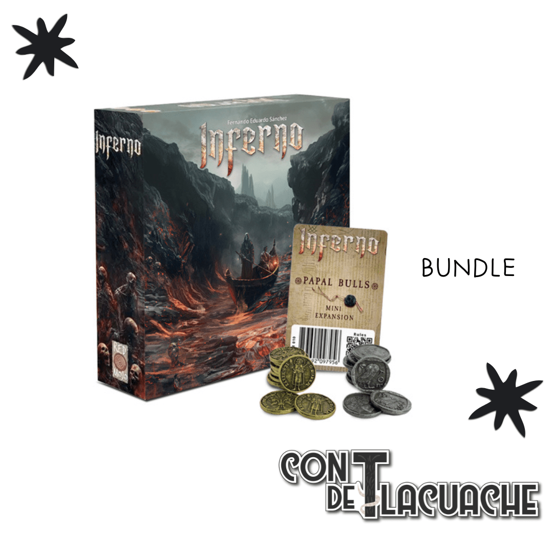 Inferno + Monedas + Expansion Papal Bulls | Red Mojo - Con T de Tlacuache - Con T de Tlacuache