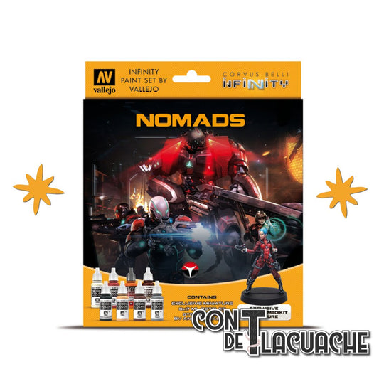Infinity Nomads Paint Set | Vallejo - Con T de Tlacuache - Vallejo