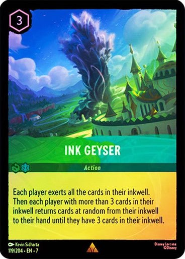 Ink Geyser (Cold Foil) - Con T de Tlacuache - Ravensburger