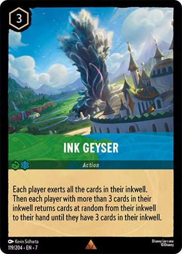 Ink Geyser (Non - foil) - Con T de Tlacuache - Ravensburger