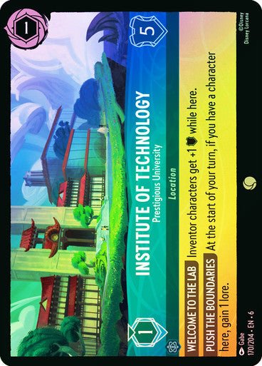 Insitute of Technology - Prestigious University ( Cold Foil ) - Con T de Tlacuache - Ravensburger