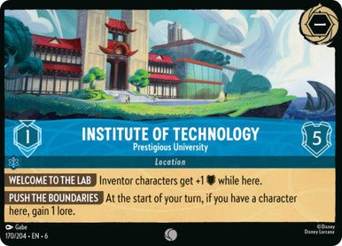 Insitute of Technology - Prestigious University ( Non - foil ) - Con T de Tlacuache - Ravensburger