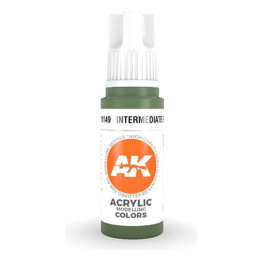 Intermediate Green 17Ml | Ak Interactive - Con T de Tlacuache - AK Interactive