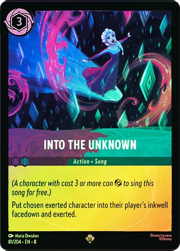 Into the Unknown (Cold Foil) - Con T de Tlacuache - Ravensburger