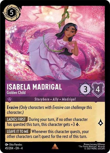 Isabella Madrigal - Golden Child ( Non - foil ) | Ravesburger - Con T de Tlacuache - Ravensburger