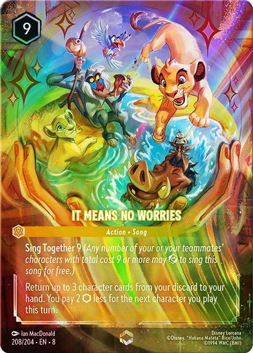 It Means No Worries (Inkwash Foil) - Con T de Tlacuache - Ravensburger