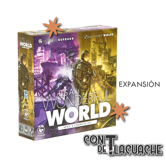 It’s a Wonderful World Auge y Corrupción Expansión | Tranjis Games - Con T de Tlacuache - Tranjis Games