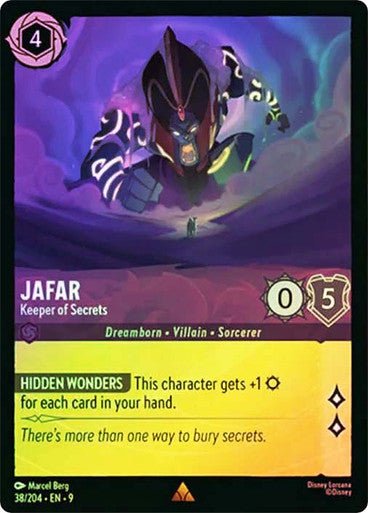 Jafar - Keeper of Secrets (Cold Foil) - Con T de Tlacuache - Ravensburger