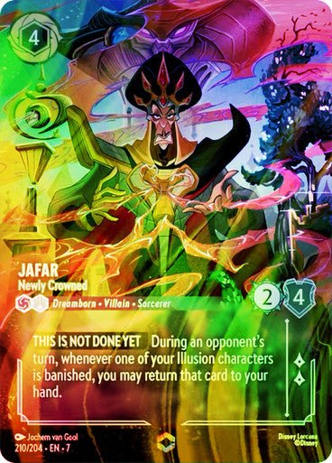 Jafar - Newly Crowned (Inkwash Foil) - Con T de Tlacuache - Ravensburger