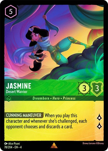 Jasmine - Desert Warrior ( Cold Foil ) | Ravesburger - Con T de Tlacuache - Ravensburger