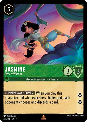 Jasmine - Desert Warrior ( Non - foil ) | Ravesburger - Con T de Tlacuache - Ravensburger