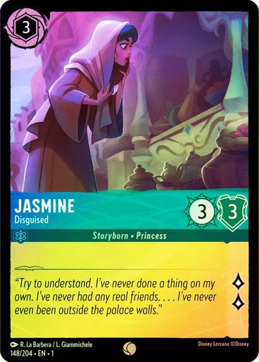 Jasmine - Disguised ( Cold Foil ) - Con T de Tlacuache - Ravensburger