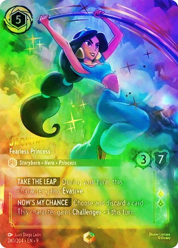 Jasmine - Fearless Princess (Inkwash Foil) - Con T de Tlacuache - Ravensburger