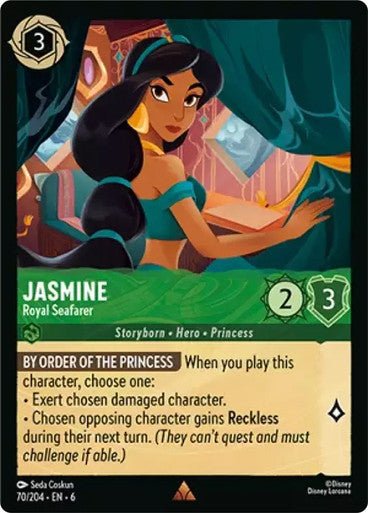 Jasmine - Royal Seafarer ( Non - foil ) - Con T de Tlacuache - Ravensburger
