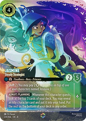 Jasmine - Steady Strategist (Inkwash Foil) - Con T de Tlacuache - Ravensburger