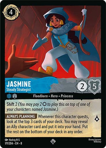 Jasmine - Steady Strategist (Non - foil) - Con T de Tlacuache - Ravensburger