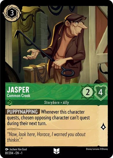 Jasper - Common Crook ( Non - foil ) - Con T de Tlacuache - Ravensburger