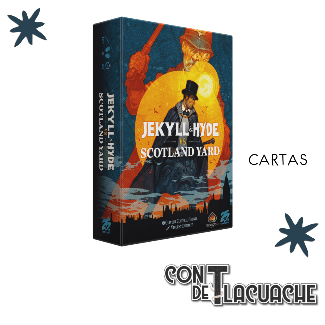 Jekyll & Hyde vs Scotland Yard | 25th Century - Con T de Tlacuache - 25th Century Games