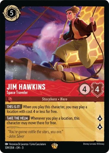 Jim Hawkins - Space Traveler (Non - foil) - Con T de Tlacuache - Ravensburger