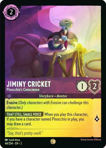 Jiminy Cricket - Pinocchio's Conscience (Cold Foil) - Con T de Tlacuache - Ravensburger