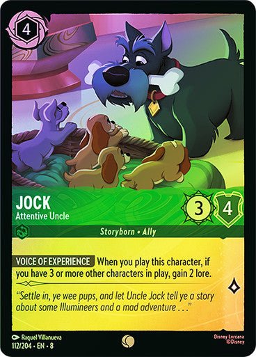 Jock - Attentive Uncle (Cold Foil) - Con T de Tlacuache - Ravensburger