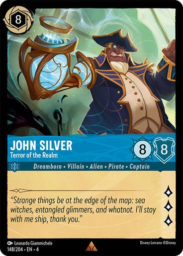 John Silver - Terror of the Realm ( Non - foil ) | Ravesburger - Con T de Tlacuache - Ravensburger