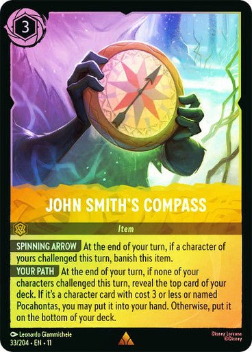 John Smith's Compass (Cold Foil) | Ravensburger - Con T de Tlacuache - Ravensburger