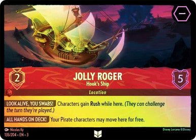 Jolly Roger - Hook's Ship (Cold Foil) - Con T de Tlacuache - Ravensburger
