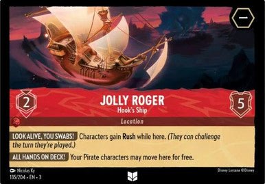 Jolly Roger - Hook's Ship (Non - foil) - Con T de Tlacuache - Ravensburger