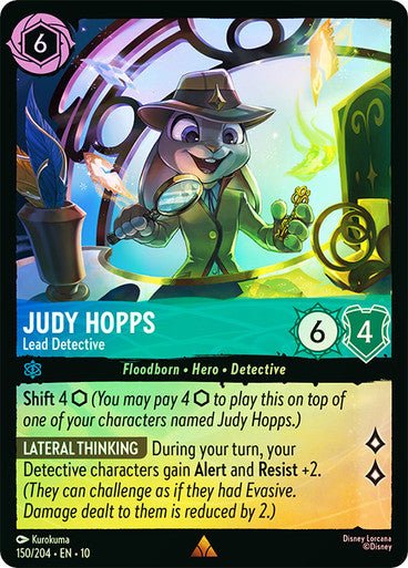 Judy Hopps (Cold Foil) - Con T de Tlacuache - Ravensburger