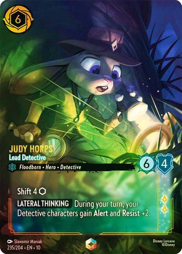 Judy Hopps (Inkwash Foil) - Con T de Tlacuache - Ravensburger