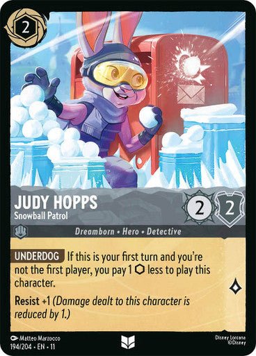 Judy Hopps (Non - foil) | Ravensburger - Con T de Tlacuache - Ravensburger