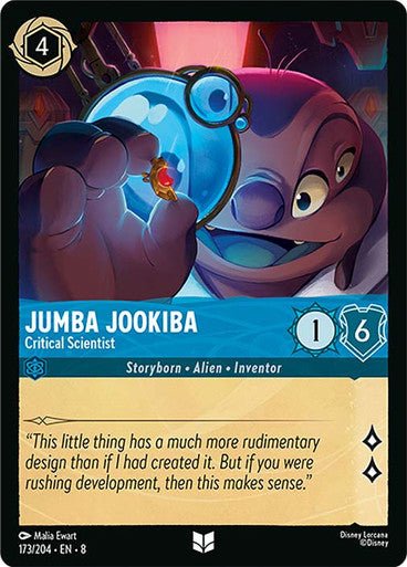 Jumba Jookiba - Critical Scientist (Non - foil) - Con T de Tlacuache - Ravensburger
