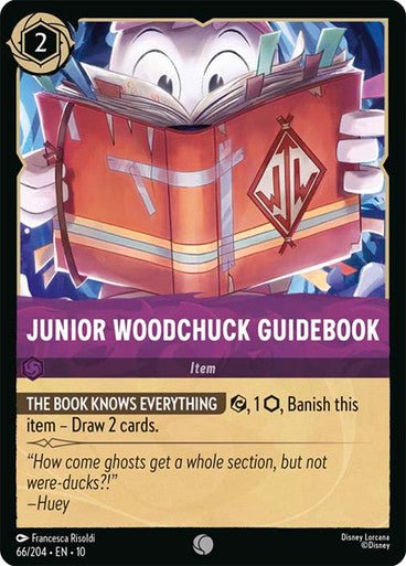 Junior Woodchuck Guidebook (Non - foil) - Con T de Tlacuache - Ravensburger