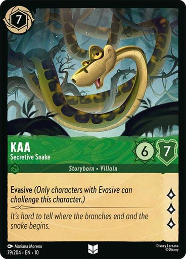 Kaa (Non - foil) - Con T de Tlacuache - Ravensburger
