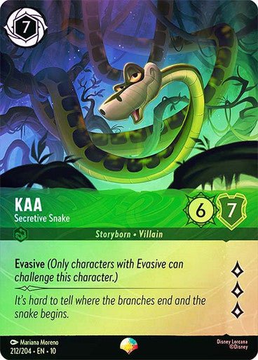 Kaa (Rainbow Foil) - Con T de Tlacuache - Ravensburger