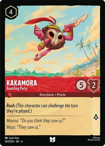 Kakamora - Boarding Party ( Non - foil ) - Con T de Tlacuache - Ravensburger