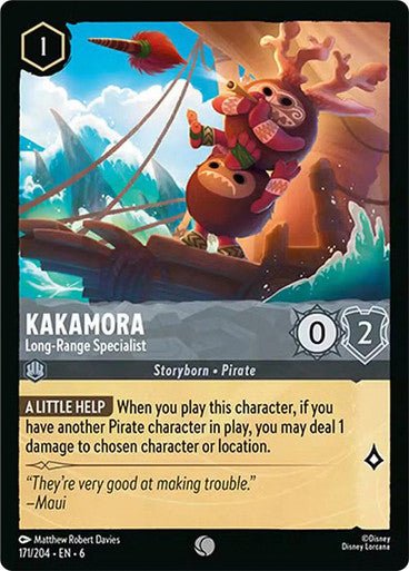 Kakamora - Long - Range Specialist ( Non - foil ) - Con T de Tlacuache - Ravensburger