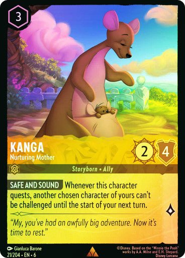 Kanga - Nurturing Mother ( Cold Foil ) - Con T de Tlacuache - Ravensburger