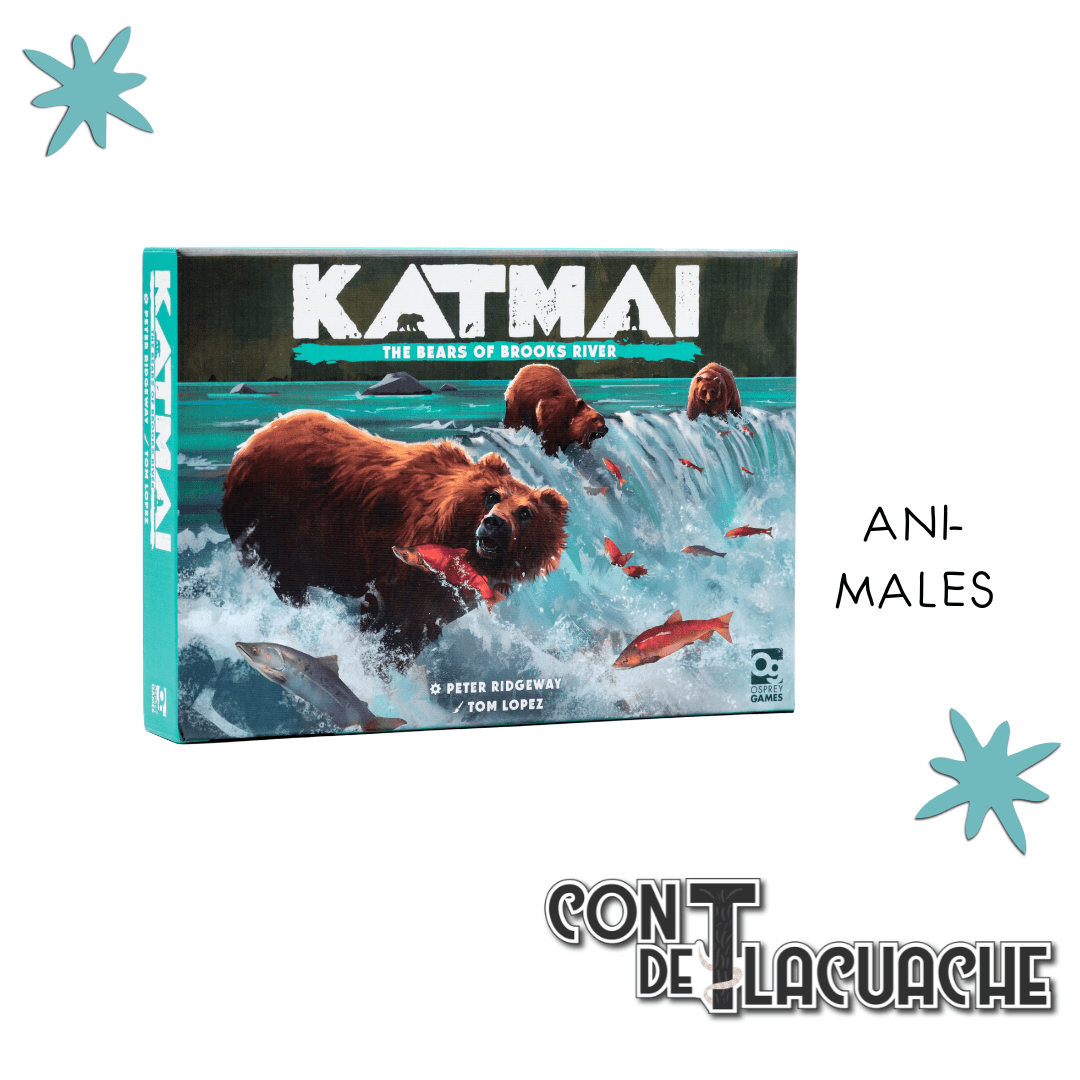 Katmai: The Bears of Brooks River | Osprey Games - Con T de Tlacuache - Con T de Tlacuache