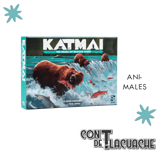Katmai: The Bears of Brooks River | Osprey Games - Con T de Tlacuache - Con T de Tlacuache
