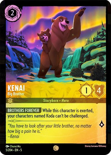 Kenai - Big Brother (Cold Foil ) - Con T de Tlacuache - Ravensburger