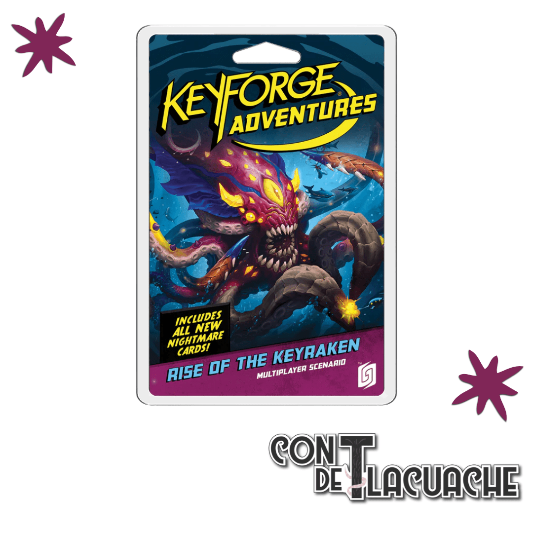 Keyforge Adventures Rise of the Keyraken - Con T de Tlacuache