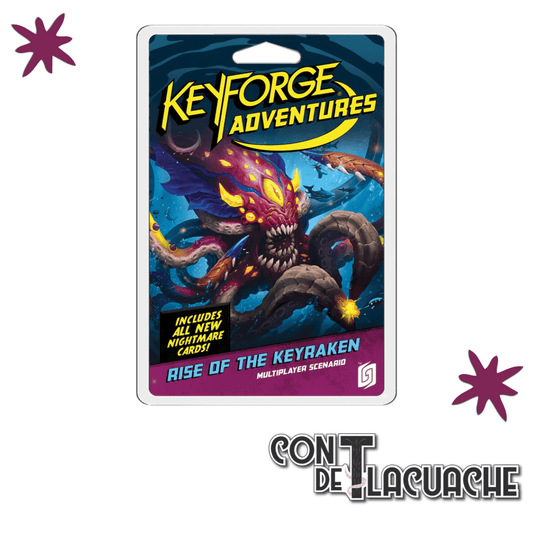 Keyforge Adventures Rise of the Keyraken | GHOST GALAXY - Con T de Tlacuache - Con T de Tlacuache
