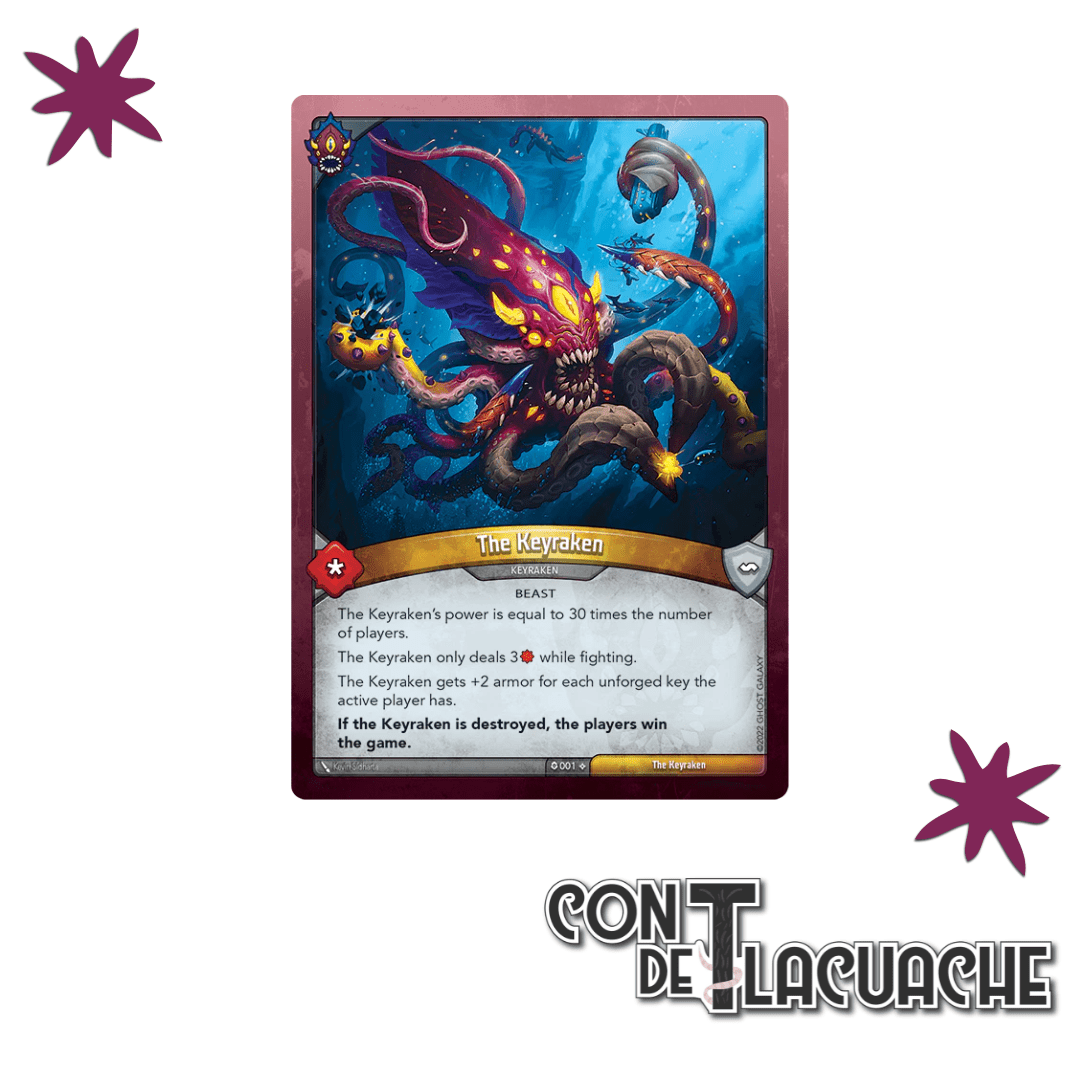 Keyforge Adventures Rise of the Keyraken | GHOST GALAXY - Con T de Tlacuache - Con T de Tlacuache